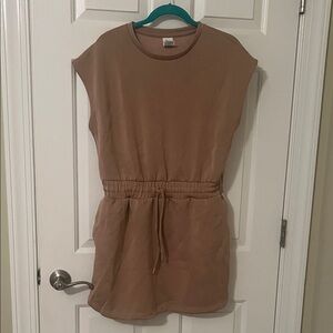 Tan Athleisure Dress